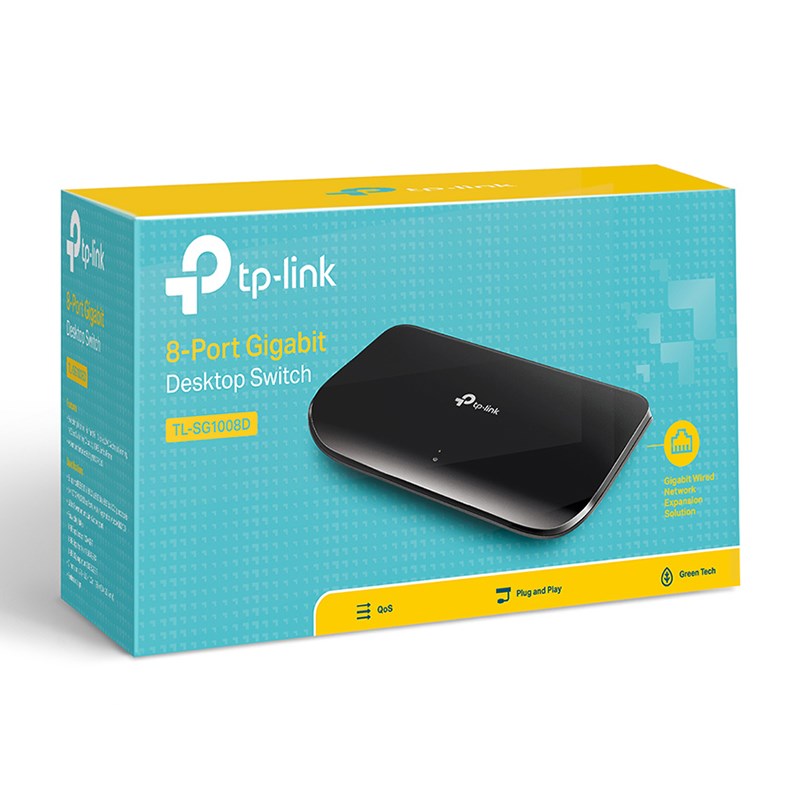 TP-LINK TL-SG1008D 8 Port Gigabit Switch