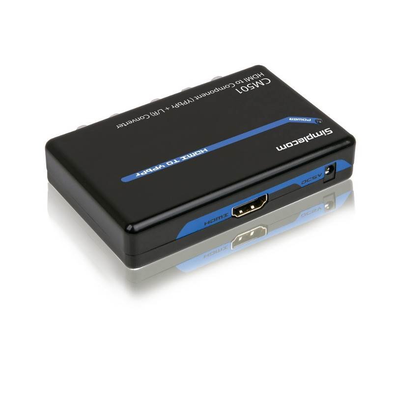 Simplecom CM501 HDMI to Component Video (YPbPr) and RCA Audio Converter