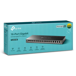 TP-Link TL-SG116E 16-Port Gigabit Unmanaged Pro Desktop Switch