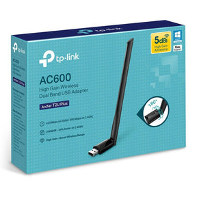 TP-Link Archer T2U Plus AC600 High Gain Wireless Dual Band USB Adapter