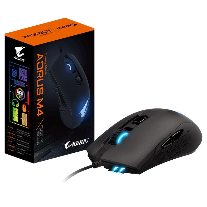 Gigabyte AORUS M4 RGB Optical Gaming Mouse