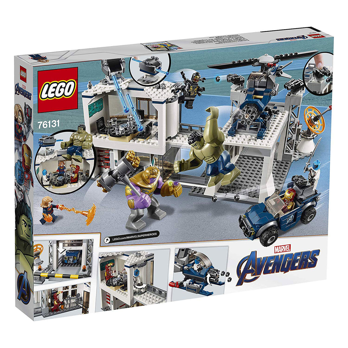 LEGO 76131 Marvel Super Heroes Avengers Compound Battle (Avengers: Endgame)