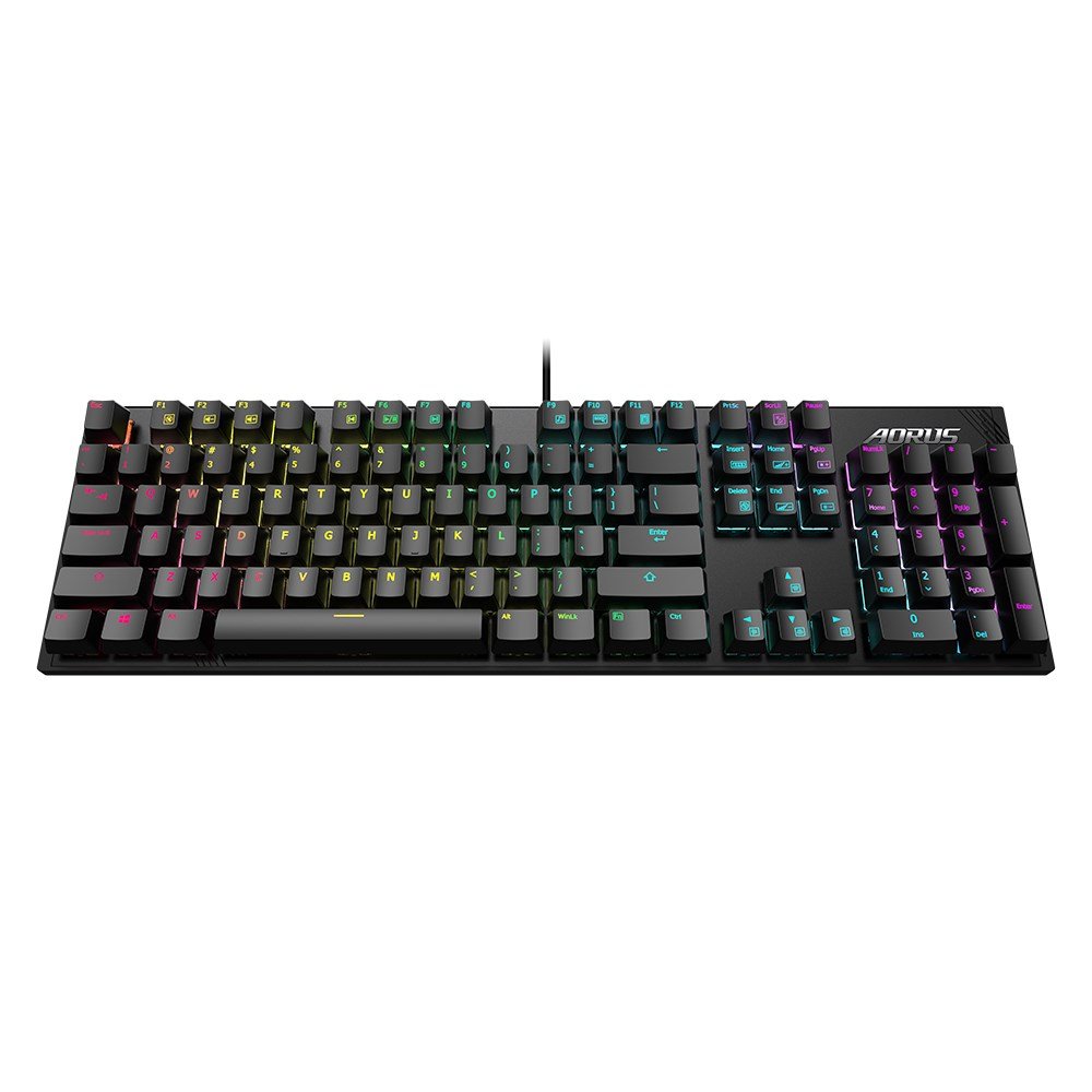 Gigabyte AORUS K1 RGB Mechanical Gaming Keyboard - Cherry MX Red