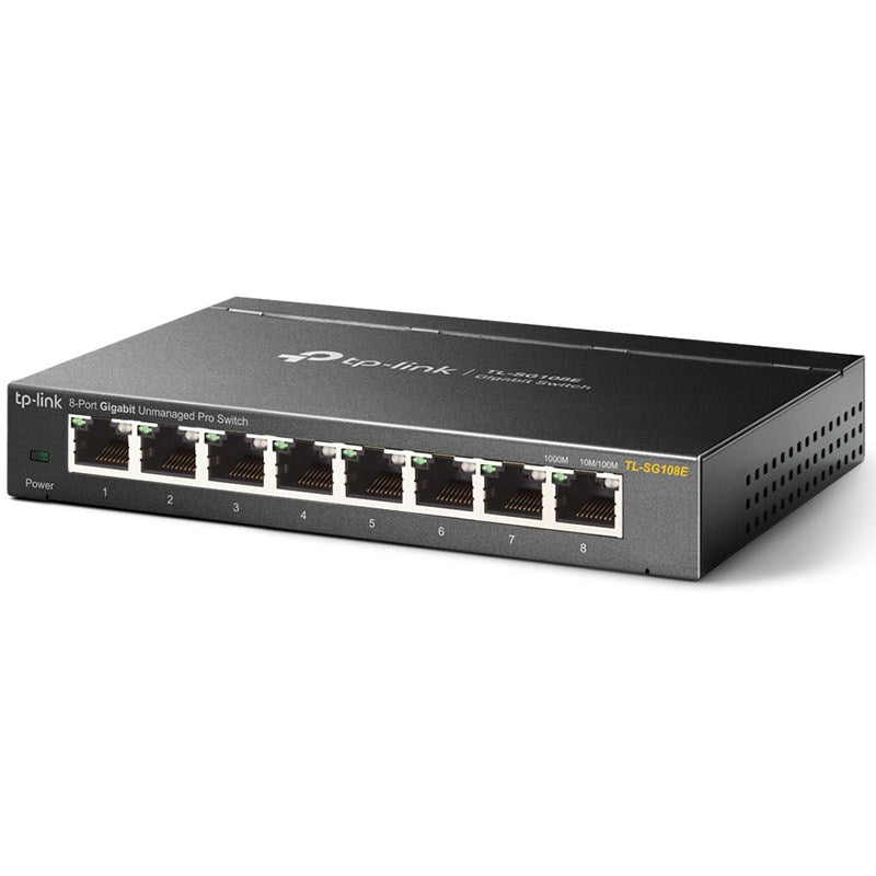 TP-Link TL-SG108E 8-Port Gigabit Easy Smart Switch